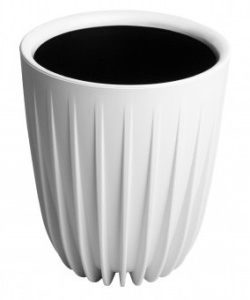 Кашпо Сигма 3.3л белый d17 h20,5 купить