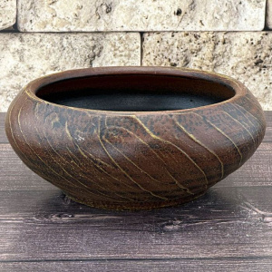 Горшок Плошка мини шоколад 20см купить