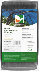 Сетка садовая д/защиты от птиц усиленная 2*10м (черная) купить
