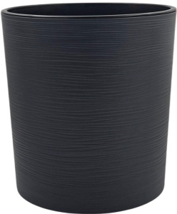 Кашпо Вега 28.5л АНТРАЦИТ d35 h36 купить