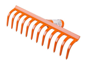 Грабли 12-зубые б/ч прямые штампованные купить