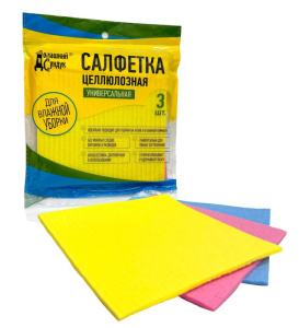 Салфетка универс. целлюлозная 3шт/уп  купить
