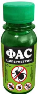 Циперметрин 25% к.э. инсектоакарицидное ср-во 50мл купить