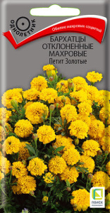 Бархатцы Петит золотые откл. махр. купить