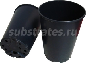 Горшок 3л высокий 16*20 литьевой круглый/1 купить