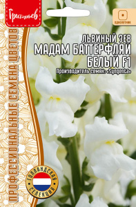 Львиный Зев Мадам Баттерфляй Белый F1 купить