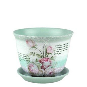 Горшок Декупаж гранд (431) 16см  купить