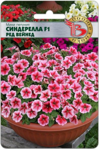 Петуния мини Синдерелла F1 Ред Вейнед  купить