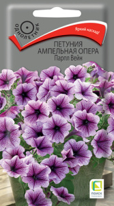 Петуния Опера Парпл Вейн ампельная купить