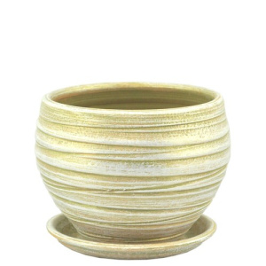 Горшок Модерн классика оливка 15см купить