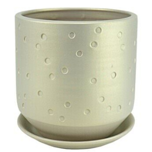 Горшок Марго цилиндр беж. 21см 6л купить