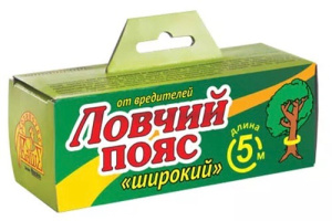 Ловчий пояс Широкий д/деревьев от садов. вредит  130*5м купить