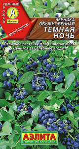 Черника Темная ночь обыкновенная  купить