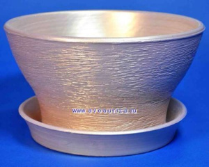 Горшок Фиалочница персик 16см купить