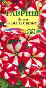 Петуния Красная с белым купить