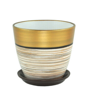 Горшок Роспись бутон бруно 2 из 4-х 15см  купить