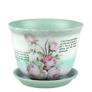 Горшок Декупаж гранд (431) 19см  купить