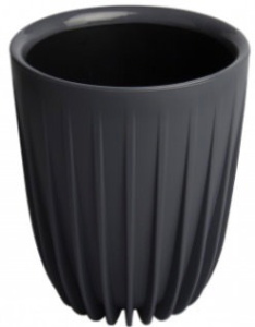 Кашпо Сигма 3.3л антрацит d17 h20.5 купить