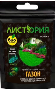 ТМ Листория, Газон : NPK 19-19-19, 30г купить