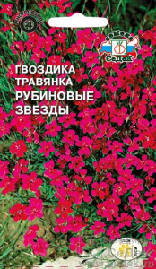 Гвоздика травянка Рубиновые звезды купить