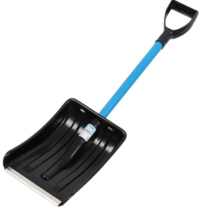 Лопата автомобильная черная пластик. черенок +ручка d32 купить