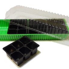 Минипарник + 4 кассеты на 6 яч. в пленке 580*200*70 Ип купить