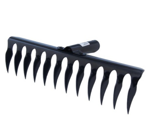 Грабли 12-зубые б/ч витые (эмаль) S=2 мм купить