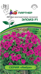 Петуния Амбре Элоиз F1 ампельная пурпурная  купить