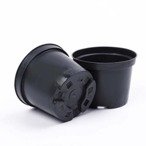 Горшок 1л d=13см, h=10,4см литьевой круглый  купить