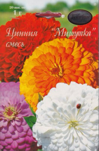 Цинния Мишутка Смесь/1шт купить