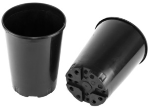 Горшок 2л высокий d=14см, h=18см литой купить