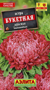 Астра Букетная красная купить