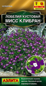 Лобелия Мисс Клибран кустовая купить
