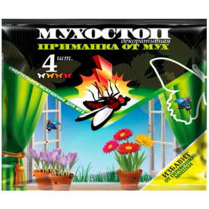Средство от мух Мухостоп упак. 10г/200шт купить