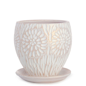 Горшок Астра классик бел./жемч. 20см 3.5л купить