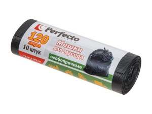 Мешки 120л д/мусора особопрочные,10шт.,PL, арт.46-105918 купить