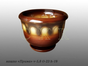 Кашпо Прима №2 1л  72СК06 купить