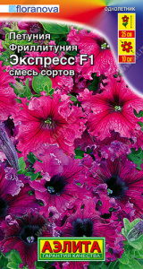 Петуния Экспресс F1 смесь крупноцветковая бахромчатая купить