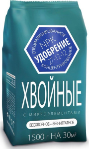 Удобрение Хвойное с микроэлементами Агроуспех 1,5кг купить