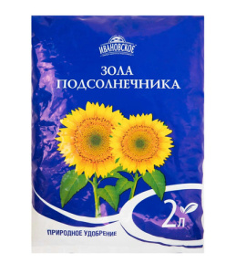 Зола подсолнечника 2кг купить