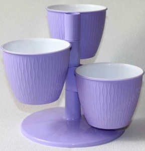 Цветник каскад Пирамида лаванда купить