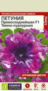 Петуния Превосходнейшая Темно-пурпурная  купить