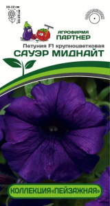 Петуния Сауэр F1 Миднайт кустовая крупноцветковая купить