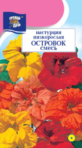 Настурция Смесь Окрасок кустовая  купить