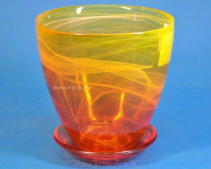 Горшок 2 d 13 (цвет.стекло для орхидей) купить