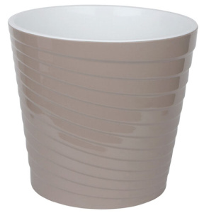 Кашпо Эйс 3.8л фраппе-бел d19 h18  купить