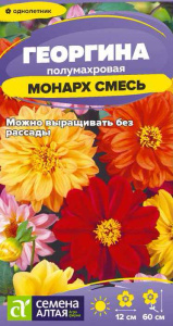 Георгина Монарх смесь полумахровая купить