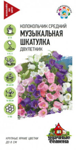Колокольчик Музыкальная шкатулка, средний, смесь Уд. с. купить