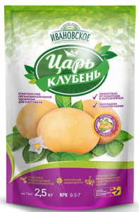 Царь клубень, удобрение органоминеральное для картофеля  2,5кг купить