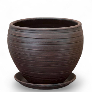 Горшок Модерн классика венге 3л 20см купить